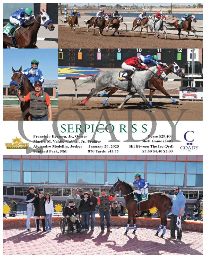 Serpico R S - 01-26-25 R03 Sun Turfway Park