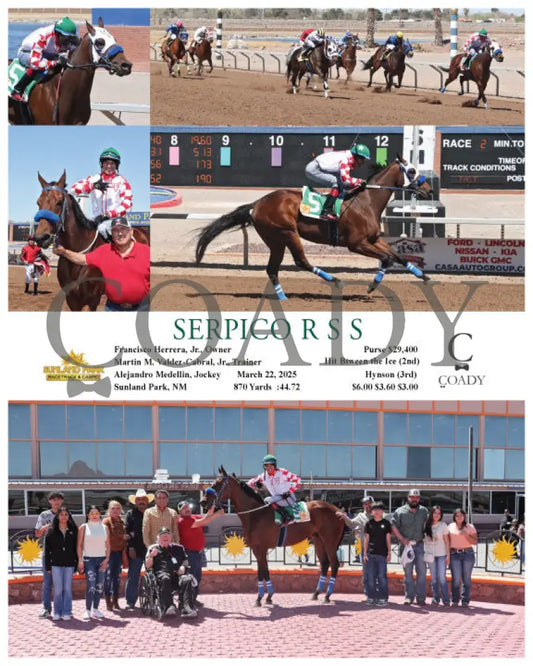 SERPICO R S S - 03-22-25 - R02 - SUN Sunland Park