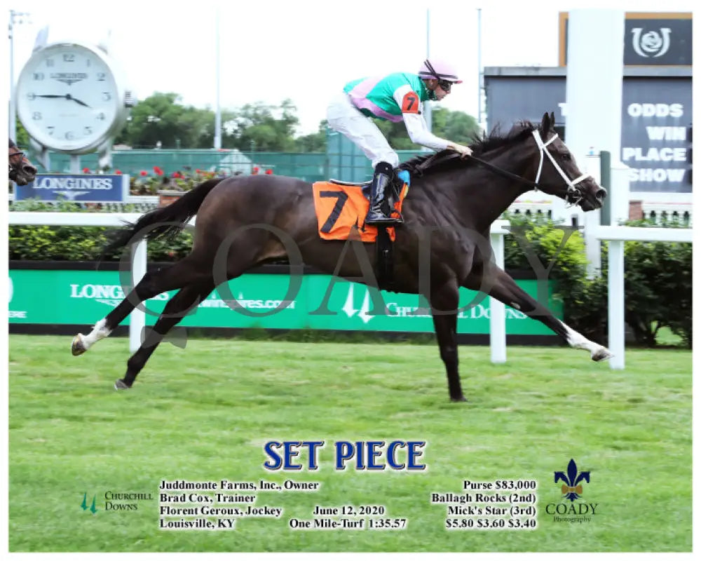 Set Piece - 06-12-20 R06 Cd Action Churchill Downs