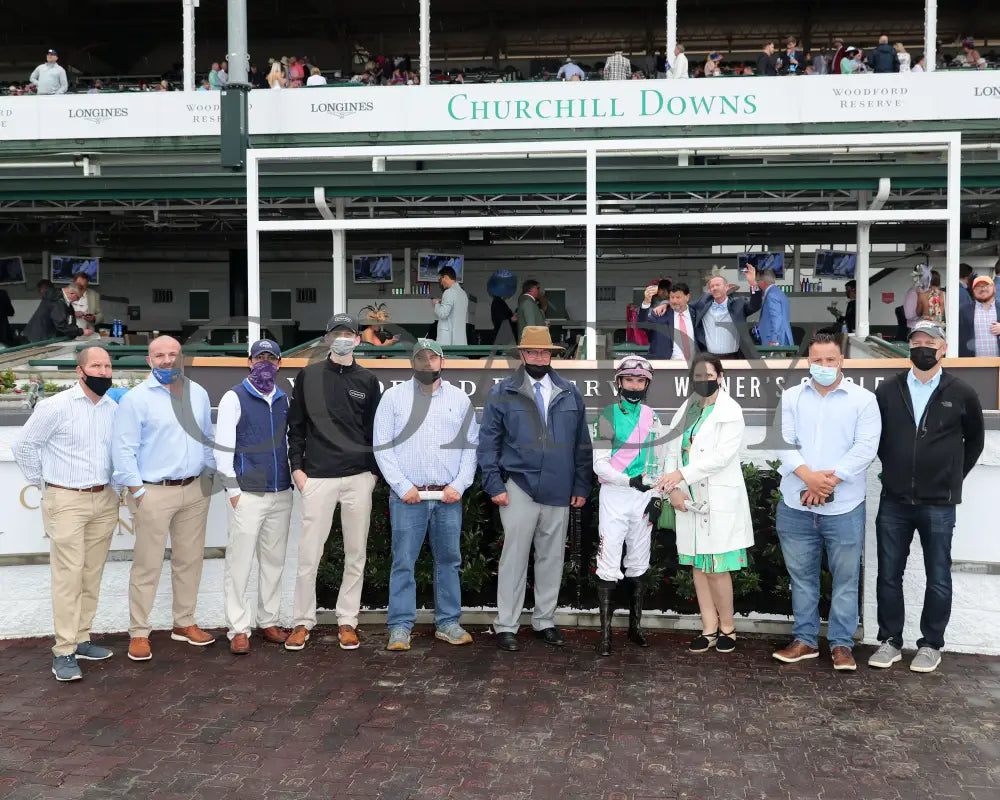 Set Piece - The Opening Verse Stakes 16Th Running 04-29-21 R08 Cd Presentation 01 Churchill Downs