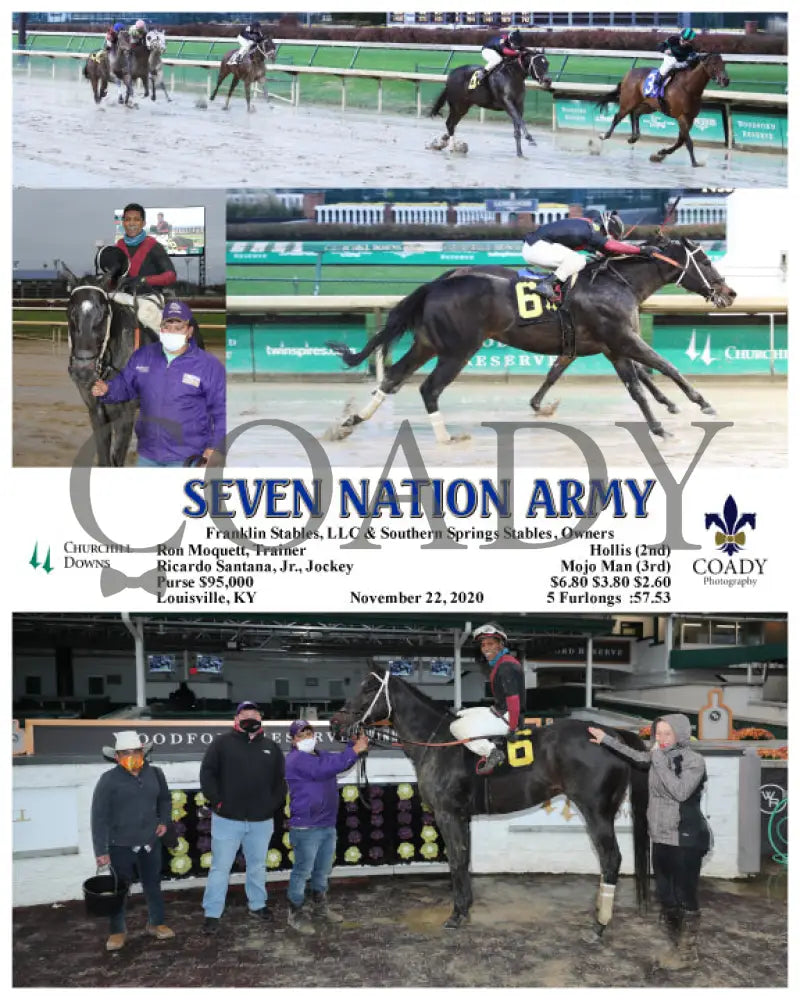 Seven Nation Army - 11-22-20 R08 Cd Churchill Downs