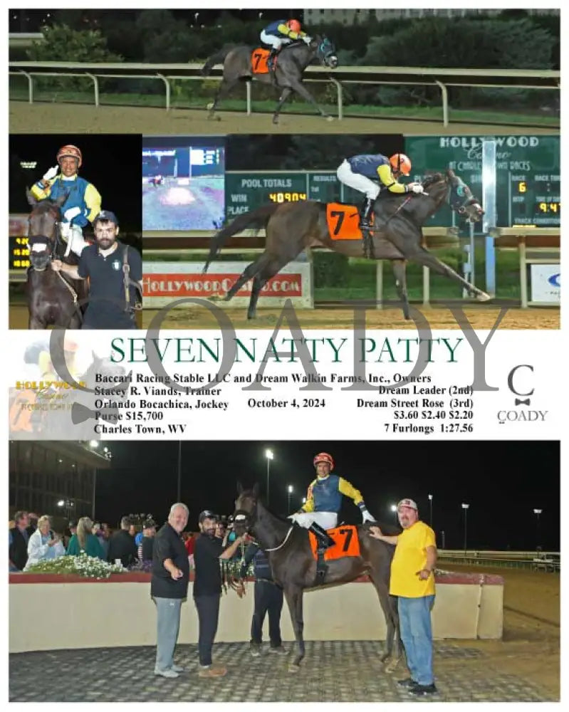 Seven Natty Patty - 10-04-24 R06 Ct Hollywood Casino At Charles Town Races