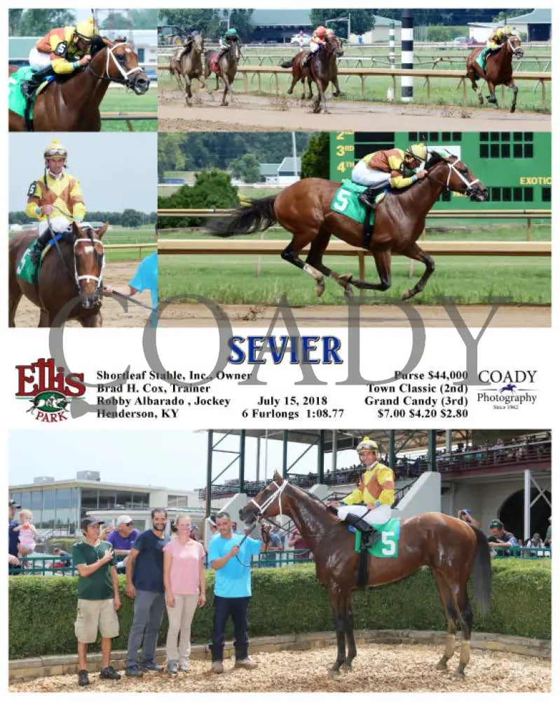 Sevier - 071518 Race 05 Elp Ellis Park