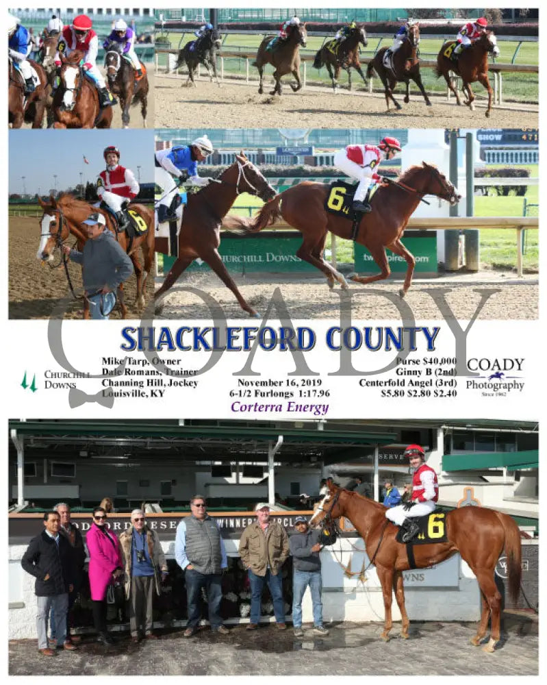 Shackleford County - 11-16-19 R01 Cd Churchill Downs
