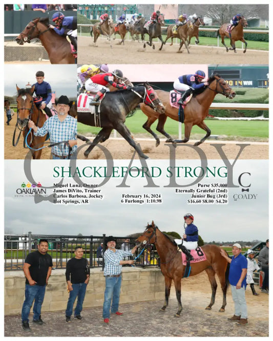 Shackleford Strong - 02-16-24 R08 Op Oaklawn Park