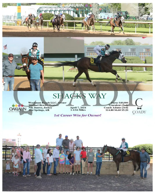 Shacks Way - 040724 Race 09 Op Oaklawn Park