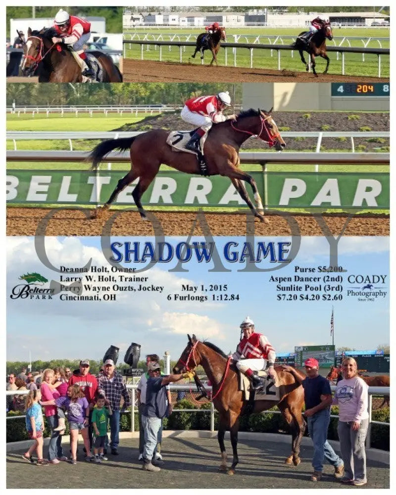 Shadow Game - 050115 Race 08 Btp Belterra Park