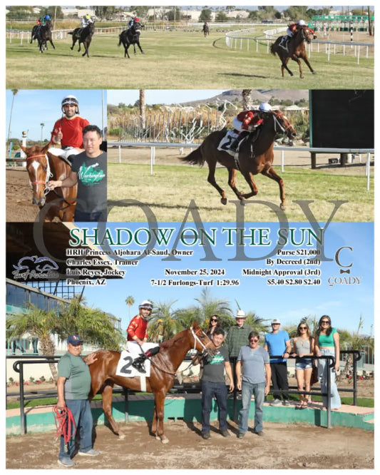 Shadow On The Sun - 11-25-24 R04 Tup Turf Paradise