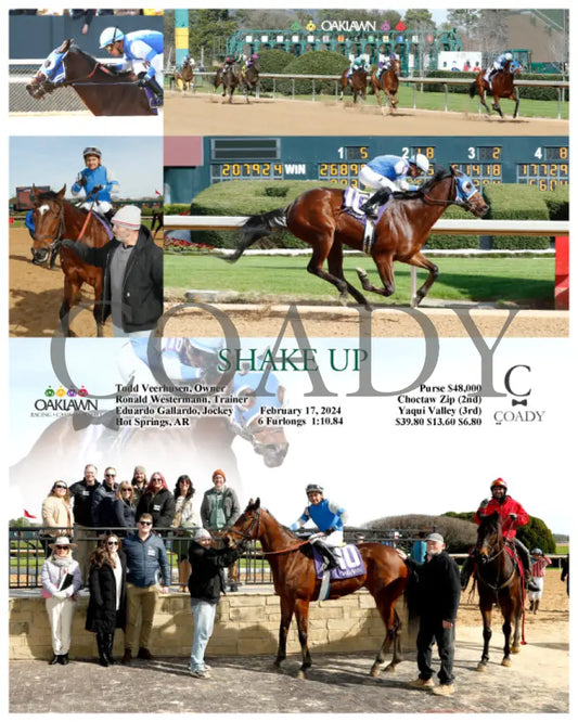 Shake Up - 02-17-24 R04 Op Oaklawn Park