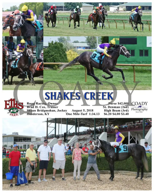 Shakes Creek - 080518 Race 03 Elp Ellis Park