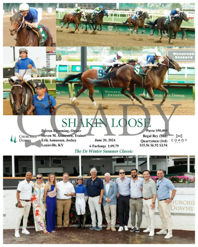Shakin Loose - 06-20-24 R06 Cd Group Churchill Downs