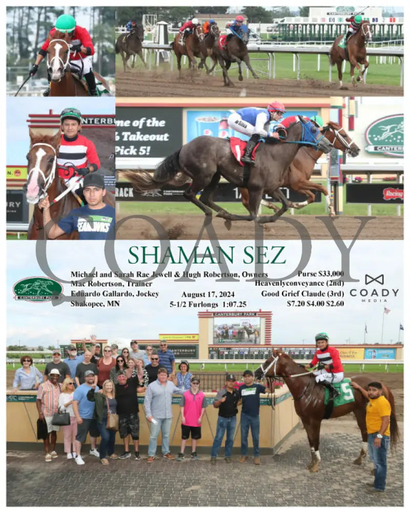 Shaman Sez - 08-17-24 R01 Cby Canterbury Park