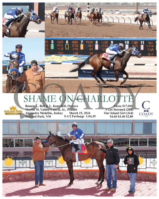 Shame On Charlotte - 03 - 15 - 24 R07 Sun Sunland Park