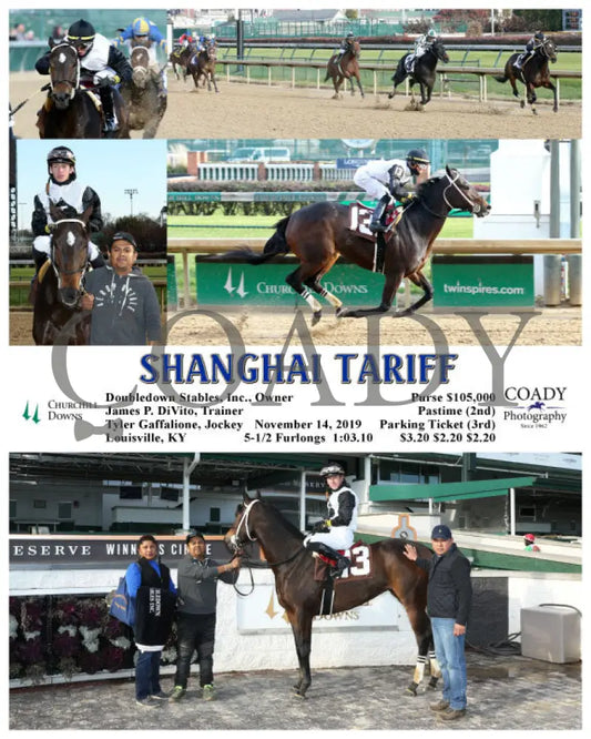 Shanghai Tariff - 11-14-19 R06 Cd Churchill Downs