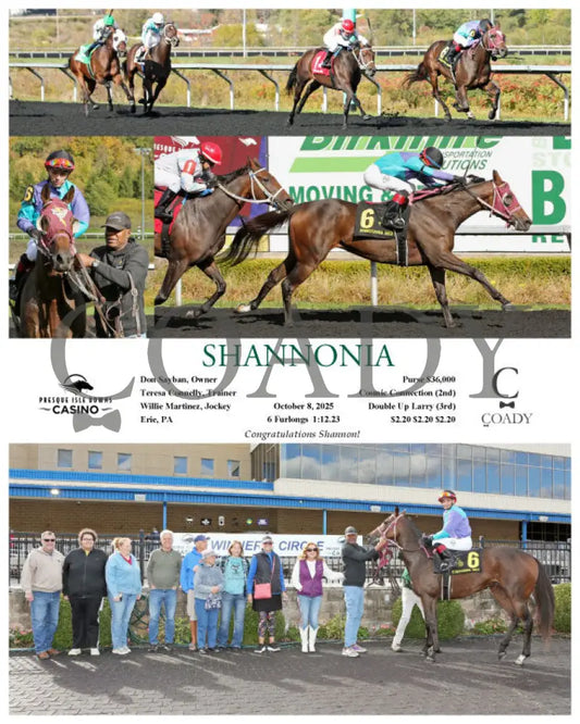 SHANNONIA - 10-08-25 - R01 - PID Presque Isle Downs