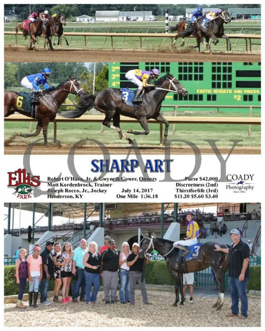 Sharp Art - 071417 Race 07 Elp Ellis Park