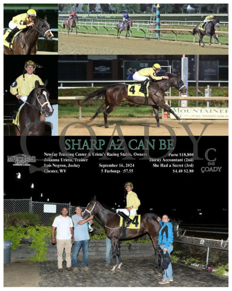 Sharp Az Can Be - 09-16-24 R07 Mnr Mountaineer Park