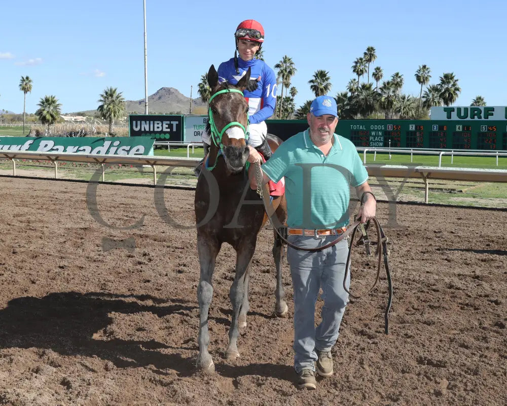 Sharp Lorenzo - Luke Kruytbosch Stakes 02-22-24 R05 Turf Paradise Return Shot