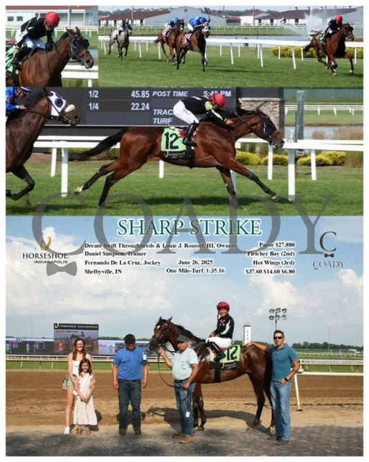 SHARP STRIKE - 06-26-25 - R08 - IND Indiana Grand