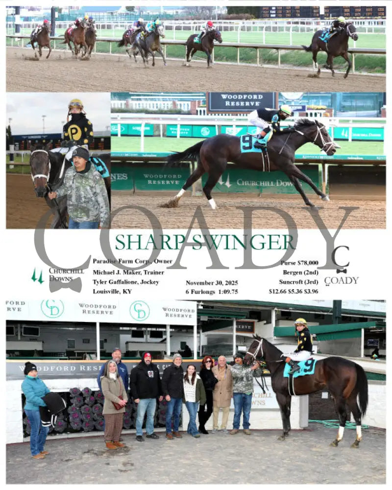 SHARP SWINGER - 11-30-25 - R08 - CD - Coady Media - Kurtis Coady Photography