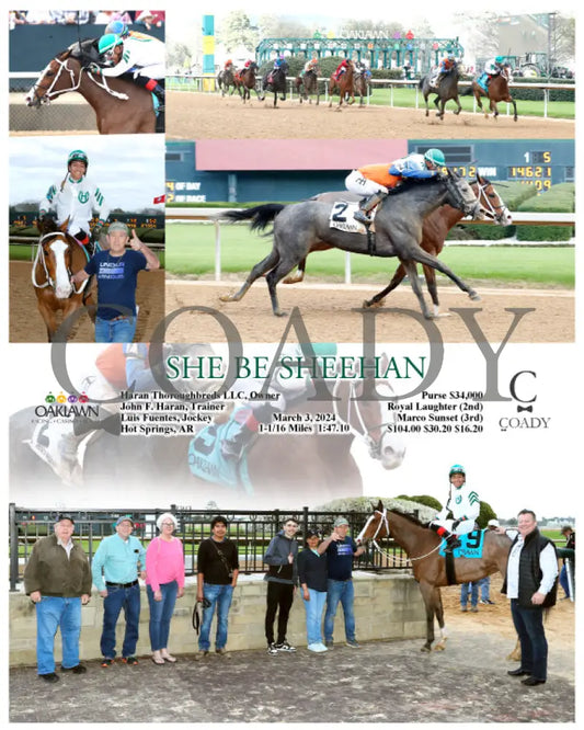 She Be Sheehan - 03-03-24 R06 Op Oaklawn Park