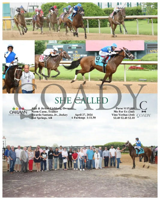 She Called - 04-27-24 R09 Op Oaklawn Park