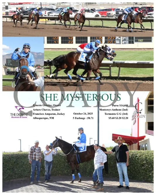 SHE MYSTERIOUS  - 10-24-25 - R03 - ALB - Coady Media - Kurtis Coady Photography