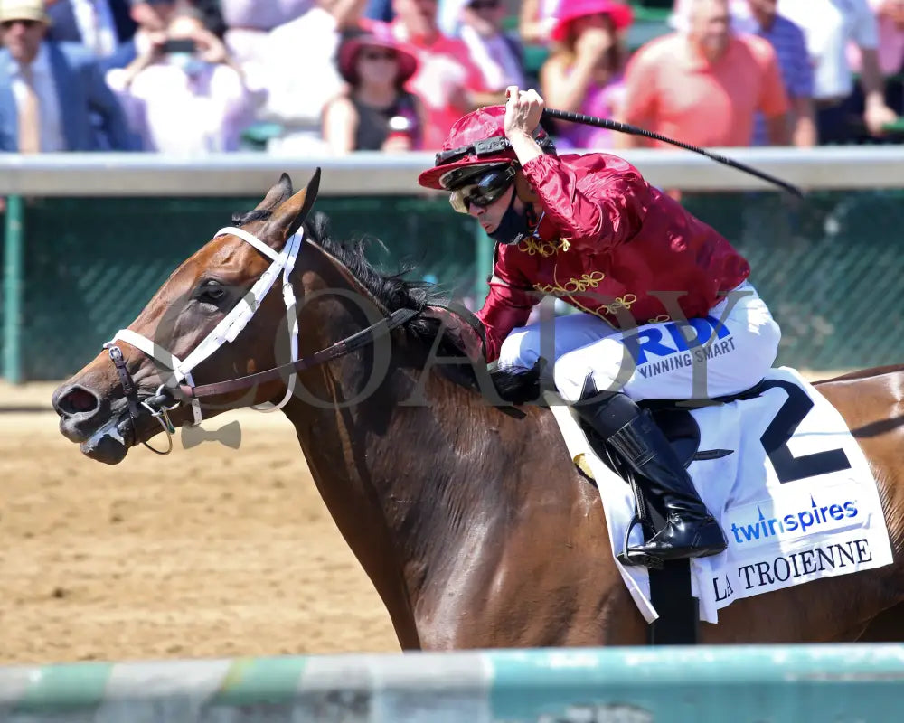 Shedaresthedevil - The La Troienne G1 36Th Running 04-30-21 R08 Cd Inside Finish 02 Kentucky Derby