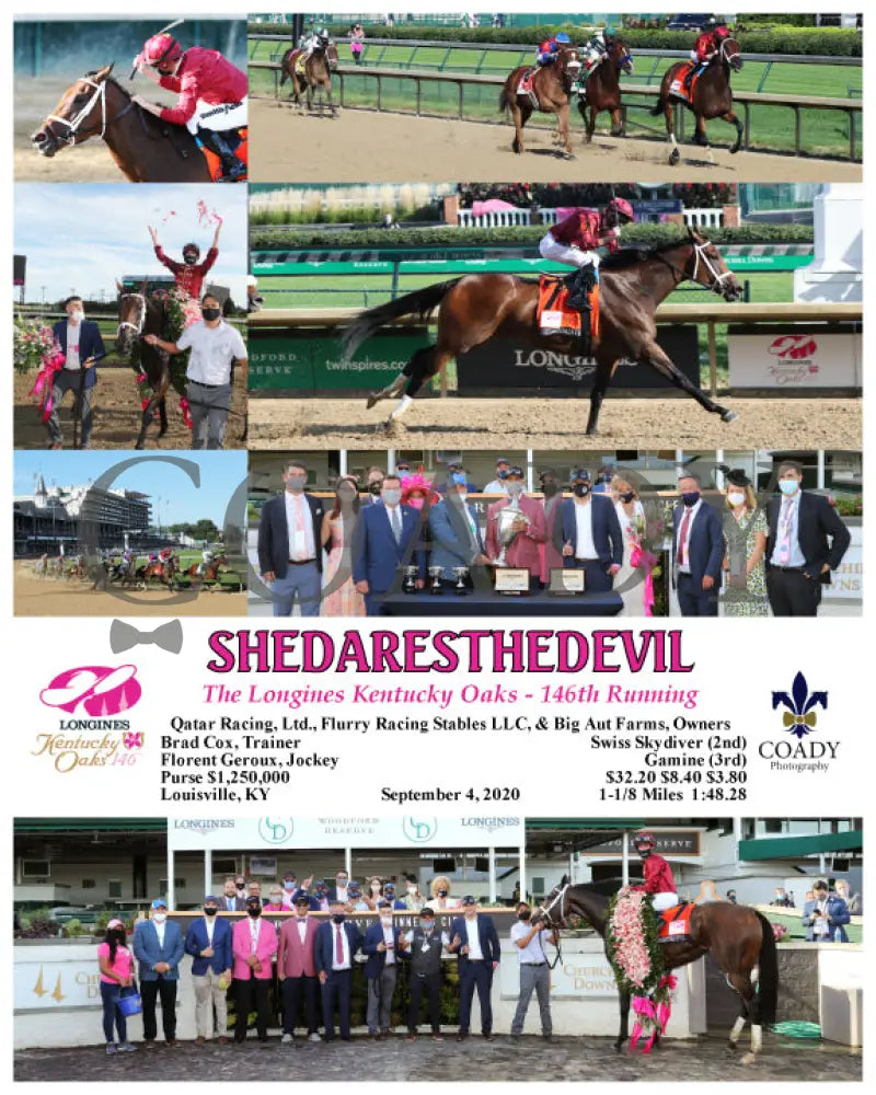 Shedaresthedevil - The Longines Kentucky Oaks 146Th Running 09-04-20 R12 Cd Churchill Downs