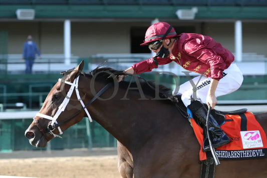 Shedaresthedevil - The Longines Kentucky Oaks 146Th Running 09-04-20 R12 Cd Turn Inside Finish 01