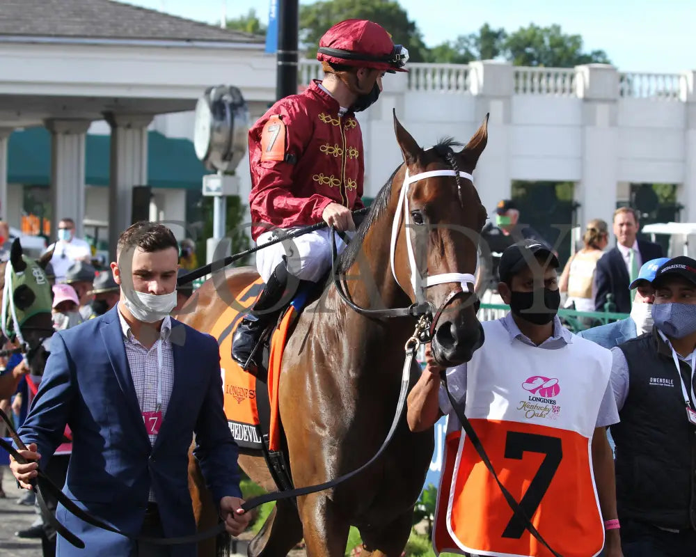 Shedaresthedevil - The Longines Kentucky Oaks 146Th Running 09-04-20 R12 Cd Walk Out 01 Churchill