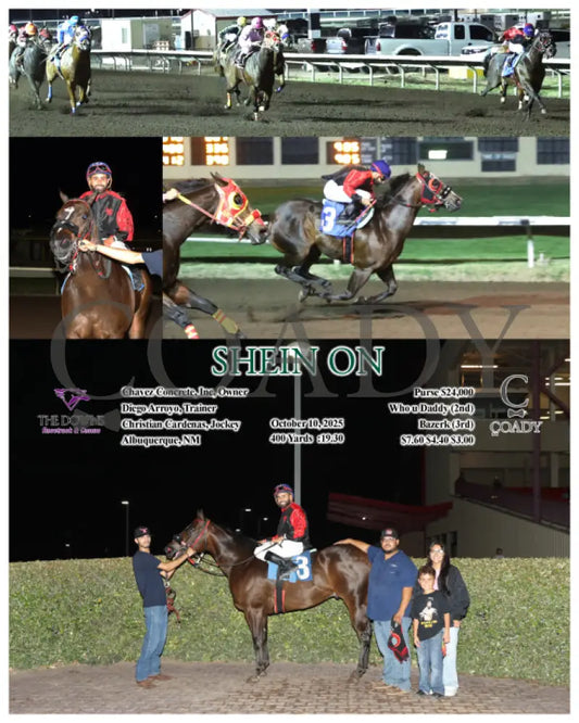 SHEIN ON - 10-10-25 - R08 - ALB Downs at Albuquerque