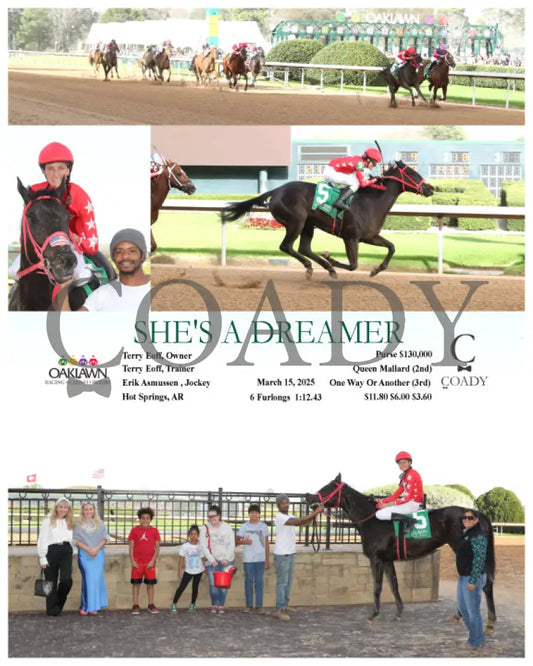 SHE’S A DREAMER - 03-15-25 - R09 - OP Oaklawn Park