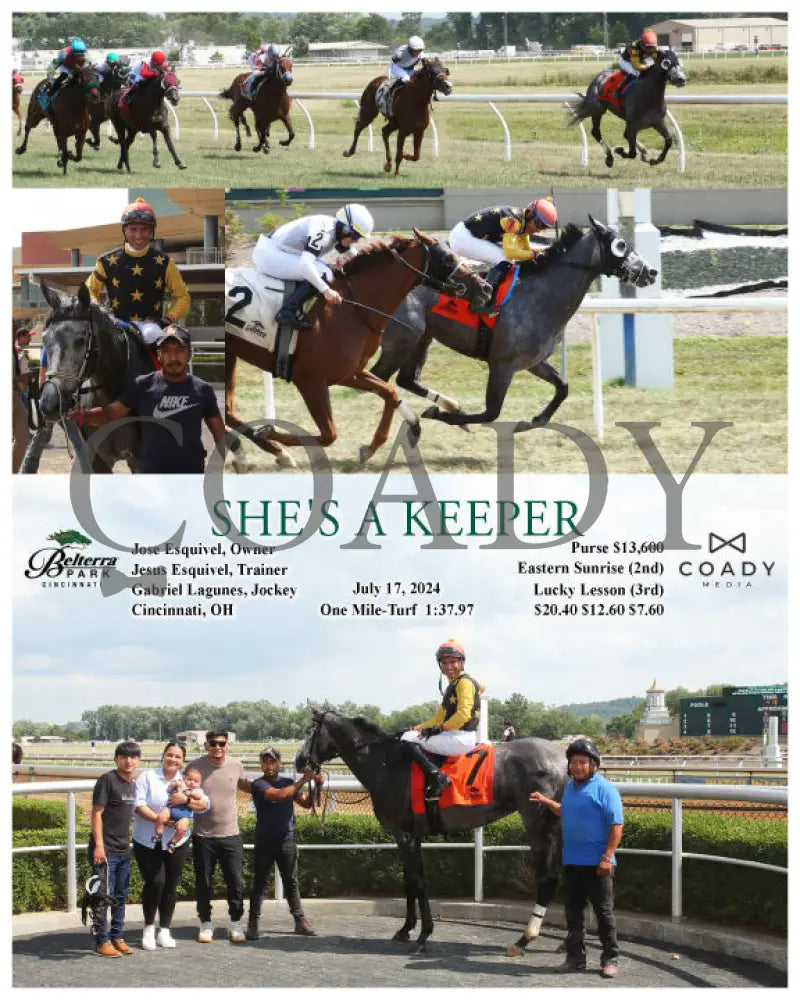 She’s A Keeper - 07-17-24 R08 Btp Belterra Park