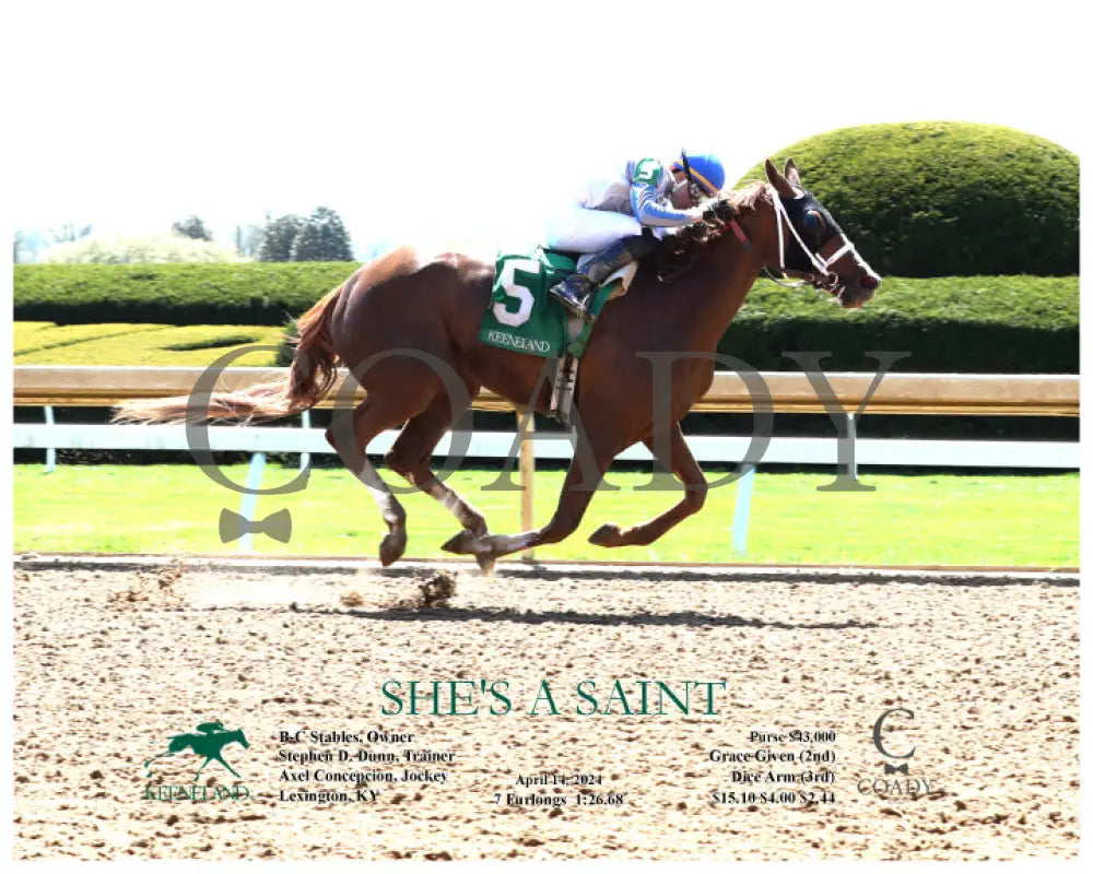 She’s A Saint - 04 - 14 - 24 R04 Kee Action Keeneland