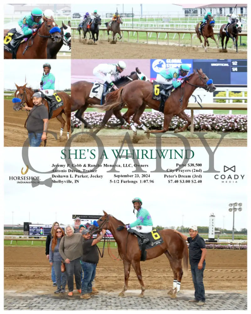 She’s A Whirlwind - 09-23-24 R02 Ind Indiana Grand