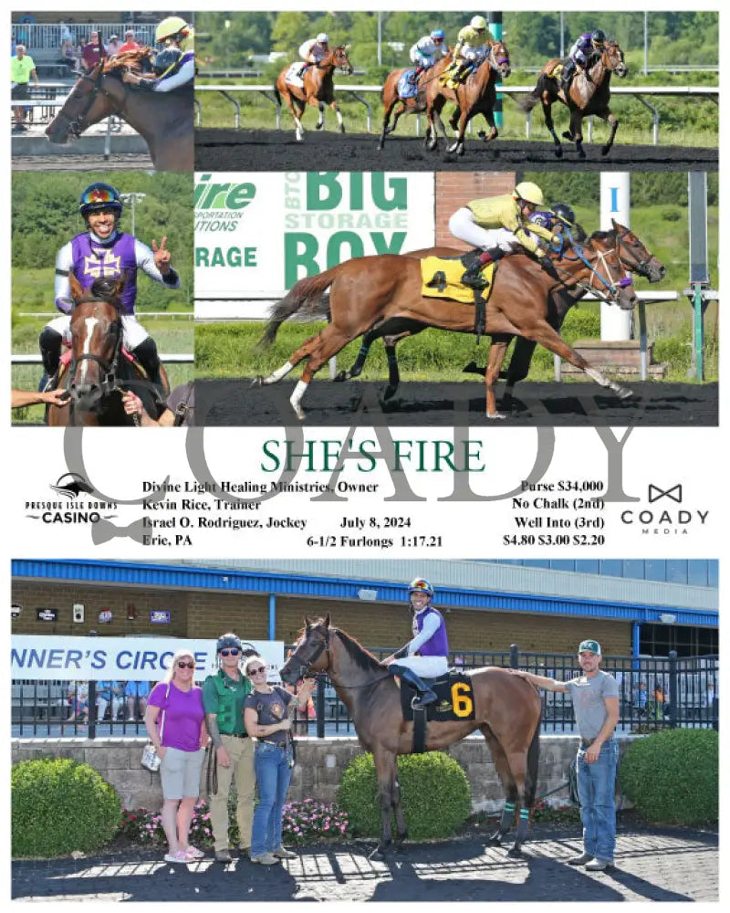 She’s Fire - 07-08-24 R06 Pid Presque Isle Downs