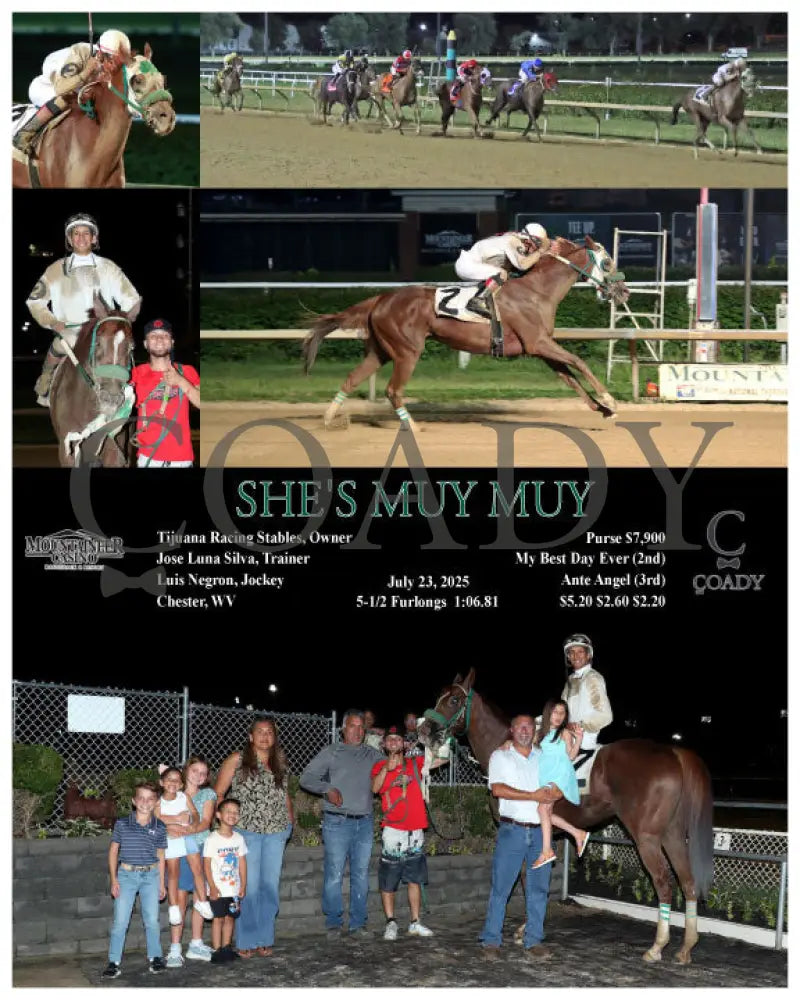 SHE’S MUY MUY - 07-23-25 - R06 - MNR Mountaineer Park