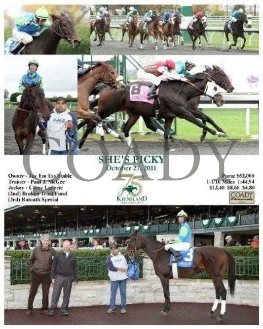 She’s Picky - 102711 Keeneland