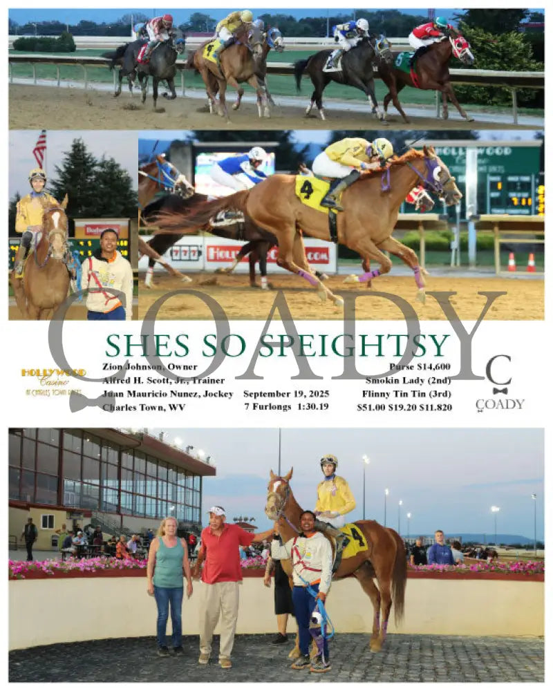 SHES SO SPEIGHTSY - 09-19-25 - R01 - CT Hollywood Casino at Charles Town Races