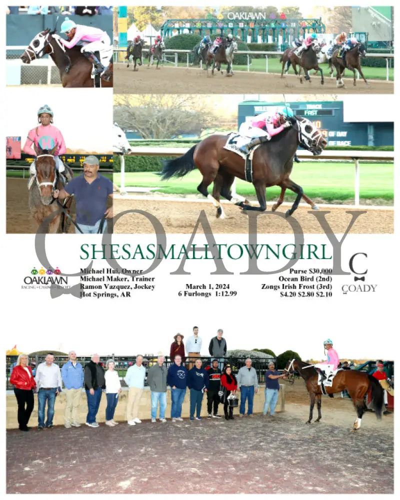 Shesasmalltowngirl - 03-01-24 R10 Op Oaklawn Park