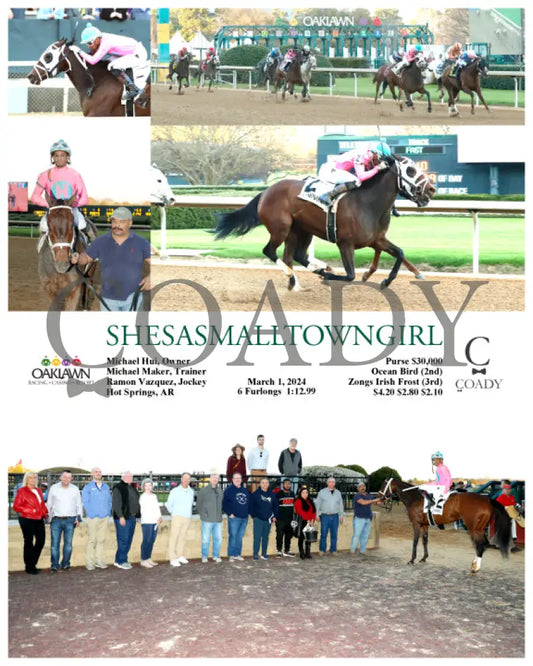 Shesasmalltowngirl - 03-01-24 R10 Op Oaklawn Park