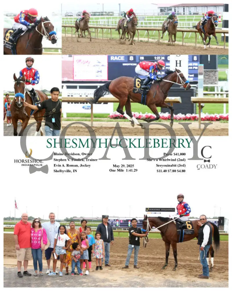 SHESMYHUCKLEBERRY - 05-29-25 - R08 - IND Indiana Grand