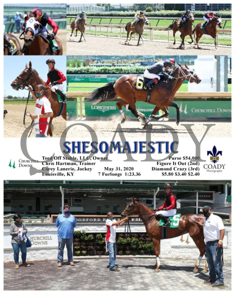 Shesomajestic - 05-31-20 R01 Cd Churchill Downs