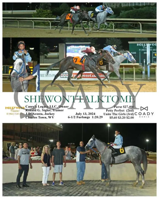 Shewonttalktome - 07-13-24 R05 Ct Hollywood Casino At Charles Town Races