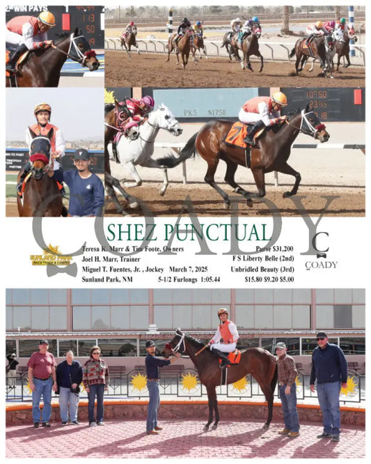 SHEZ PUNCTUAL - 03-07-25 - R06 - SUN Sunland Park