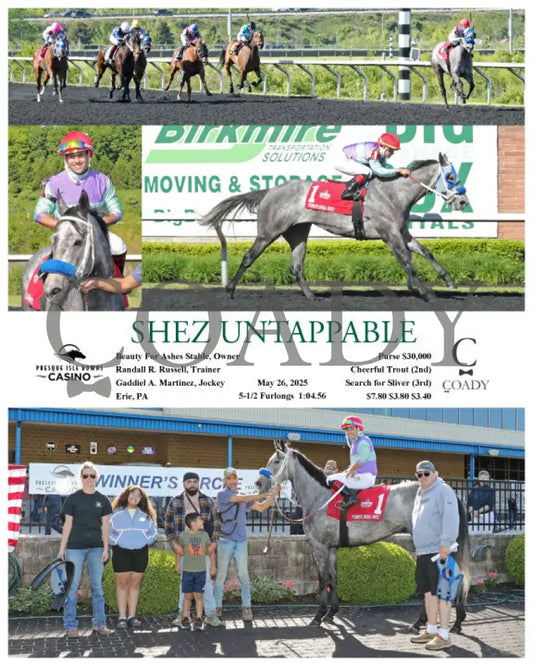 SHEZ UNTAPPABLE - 05-26-25 - R05 - PID Presque Isle Downs
