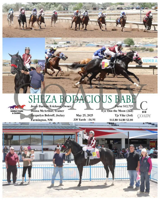 SHEZA BODACIOUS BABE - 05-25-25 - R03 - SRP SunRay Park