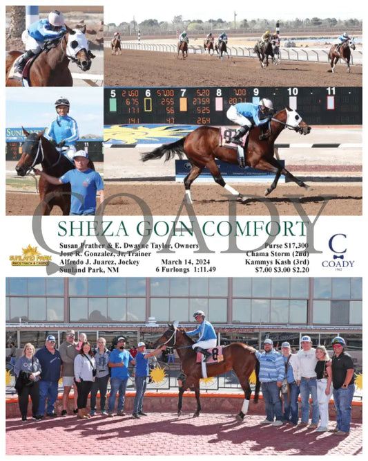 Sheza Goin Comfort - 03 - 14 - 24 R09 Sun Sunland Park