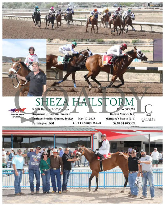 SHEZA HAILSTORM - 05-17-25 - R08 - SRP SunRay Park